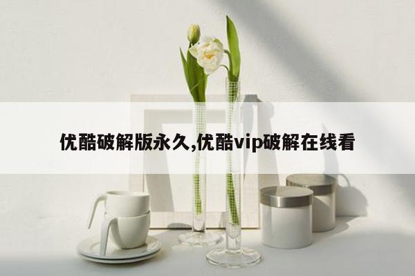 优酷破解版永久,优酷vip破解在线看