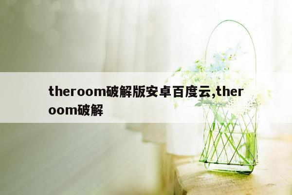 theroom破解版安卓百度云,theroom破解