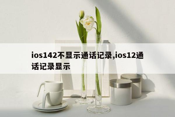 ios142不显示通话记录,ios12通话记录显示