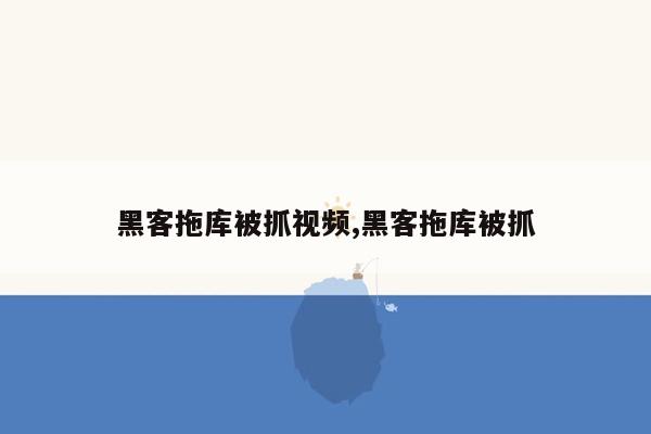 黑客拖库被抓视频,黑客拖库被抓