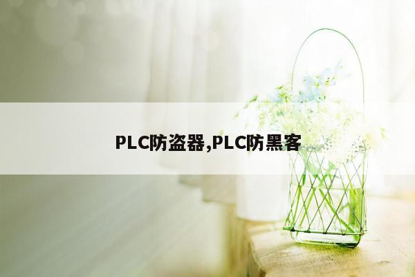 PLC防盗器,PLC防黑客