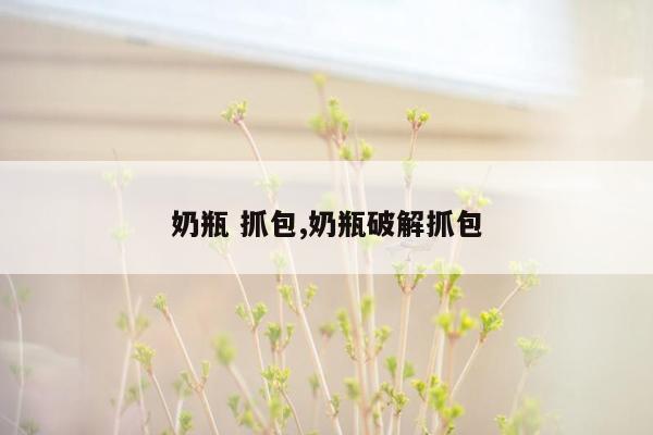 奶瓶 抓包,奶瓶破解抓包