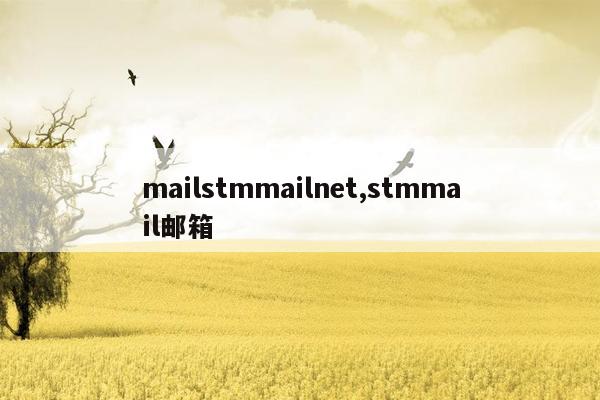 mailstmmailnet,stmmail邮箱