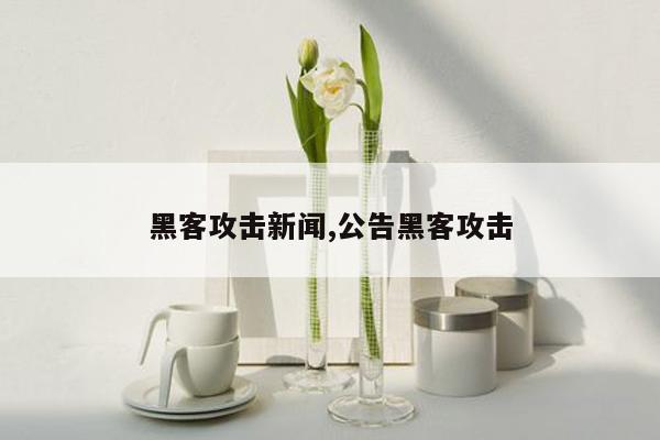 黑客攻击新闻,公告黑客攻击