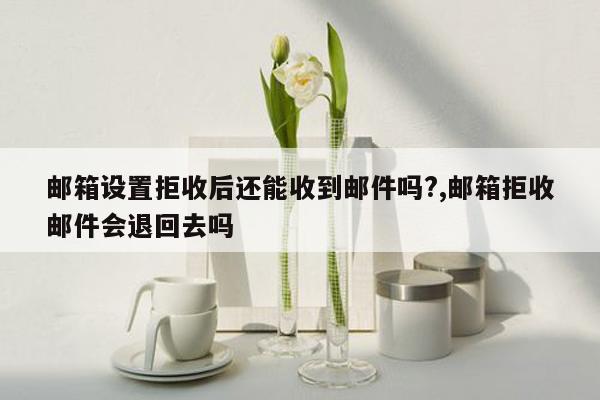 邮箱设置拒收后还能收到邮件吗?,邮箱拒收邮件会退回去吗