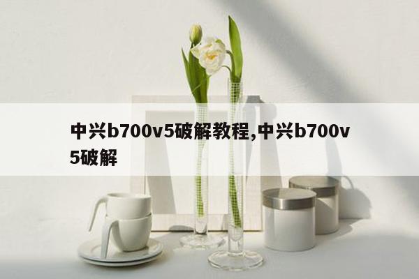 中兴b700v5破解教程,中兴b700v5破解