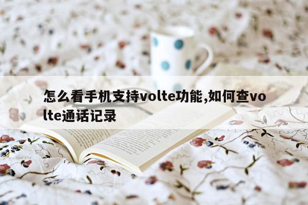 怎么看手机支持volte功能,如何查volte通话记录