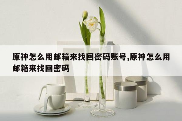 原神怎么用邮箱来找回密码账号,原神怎么用邮箱来找回密码