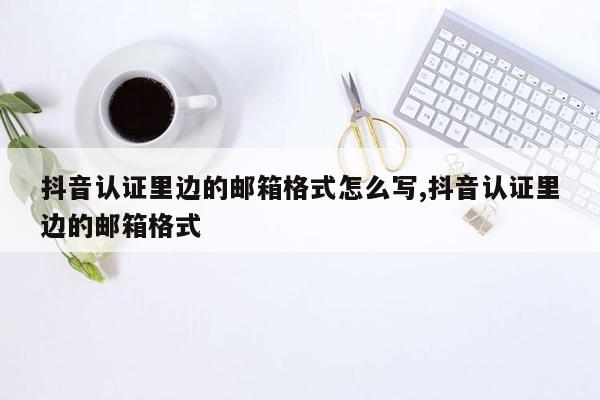 抖音认证里边的邮箱格式怎么写,抖音认证里边的邮箱格式