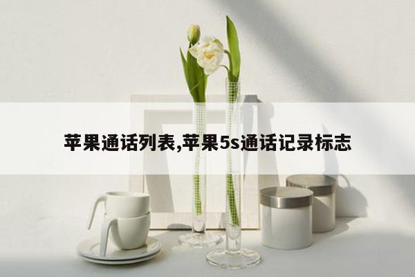 苹果通话列表,苹果5s通话记录标志